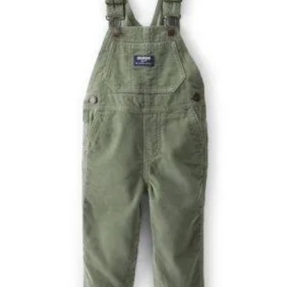 OshKosh B'gosh Olive Green Kids Overalls